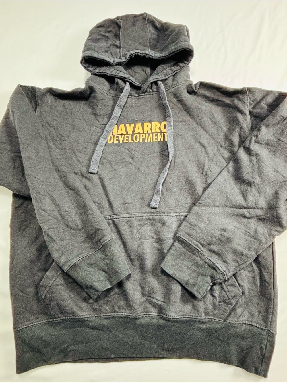 Black Hoodie - Men's Pullover Sweatshirt M534